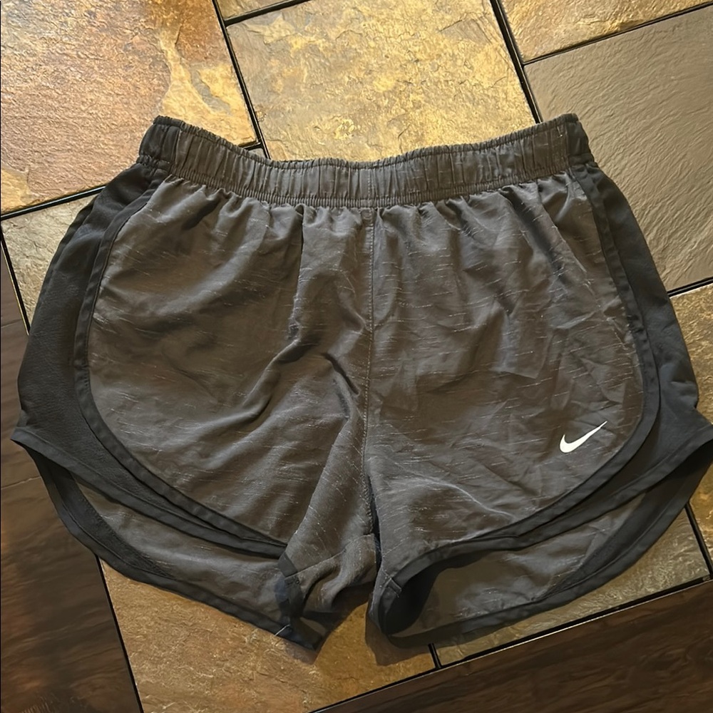 Nike Gray Athletic Shorts Moisture-Wicking Lightweight
